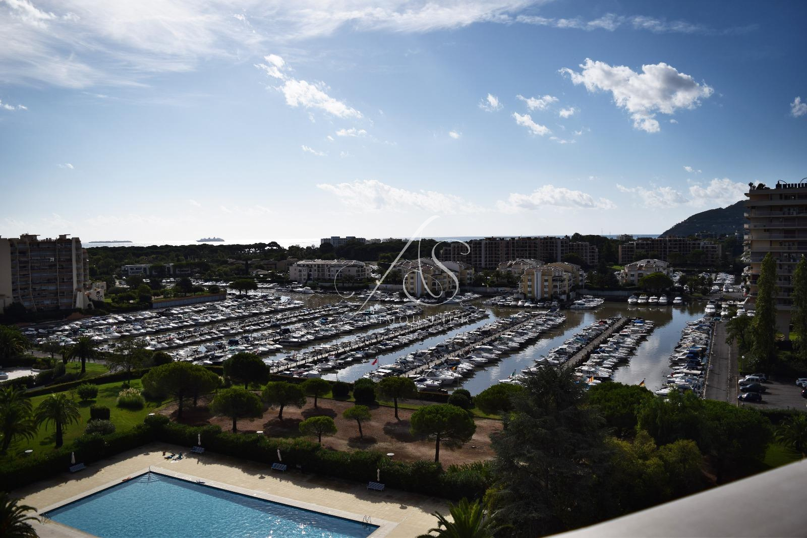 vente 5 Pièces vue Mer Cannes Marina Mandelieu As Immobilier